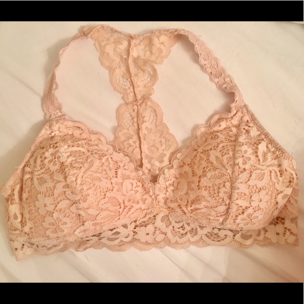 Light peach bralette
